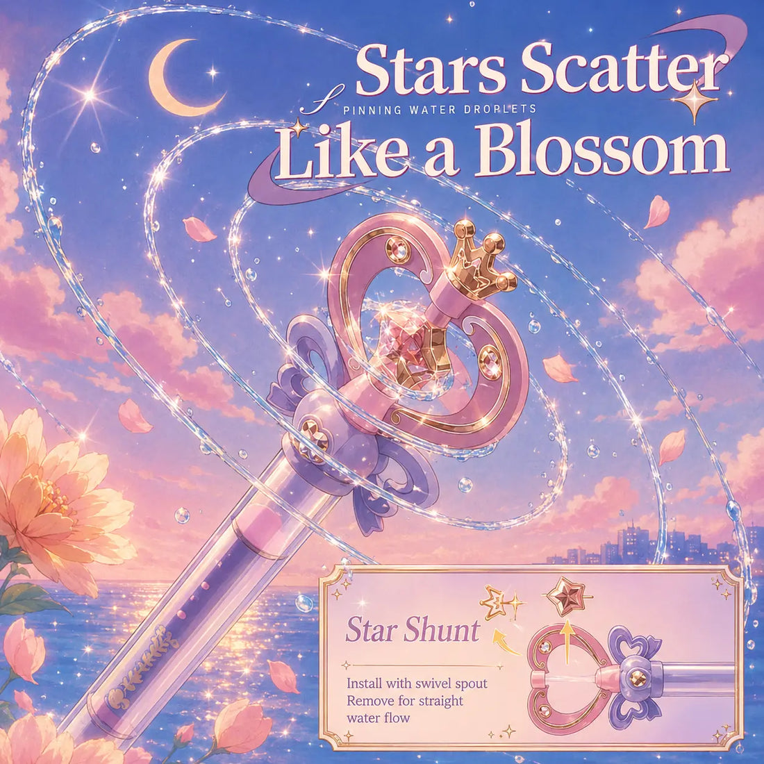 Fairy Wand Water Blaster™ – Magical Spiral Spray