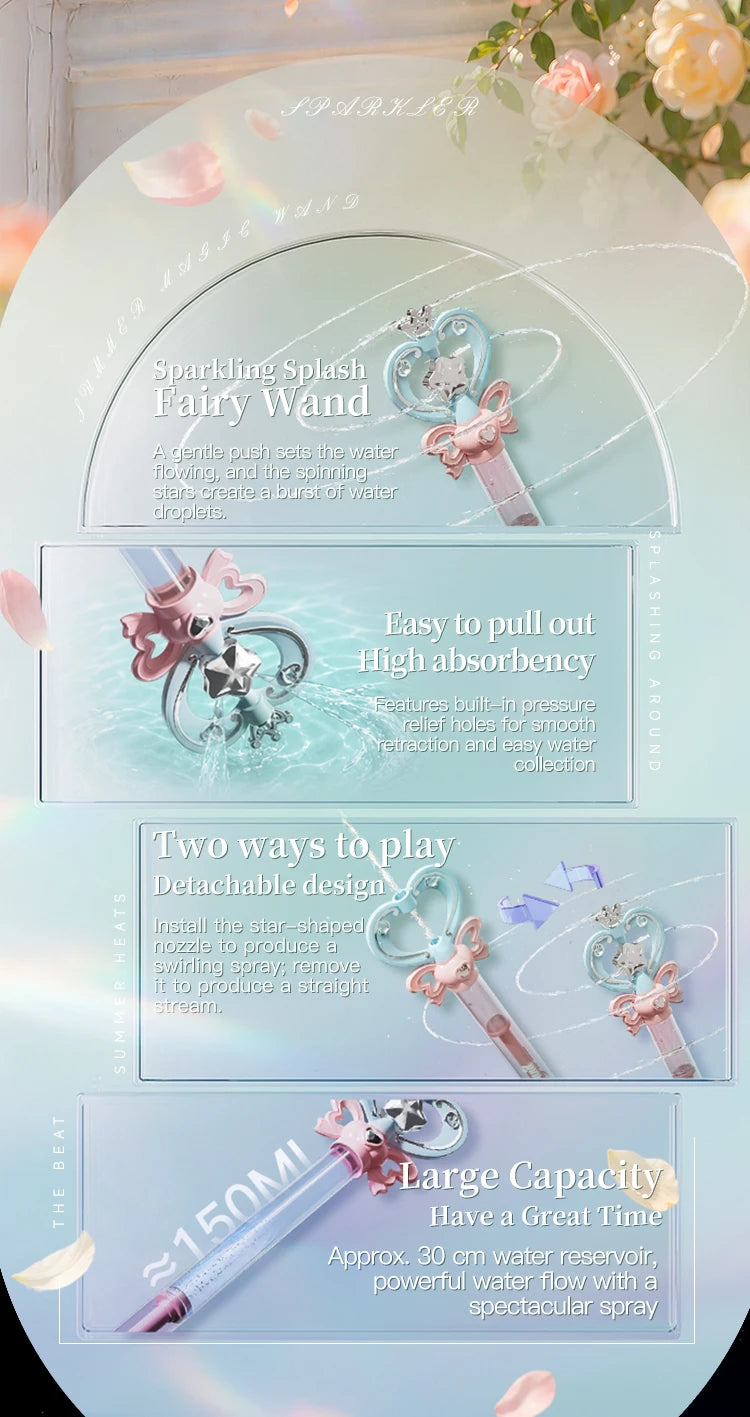 Fairy Wand Water Blaster™ – Magical Spiral Spray