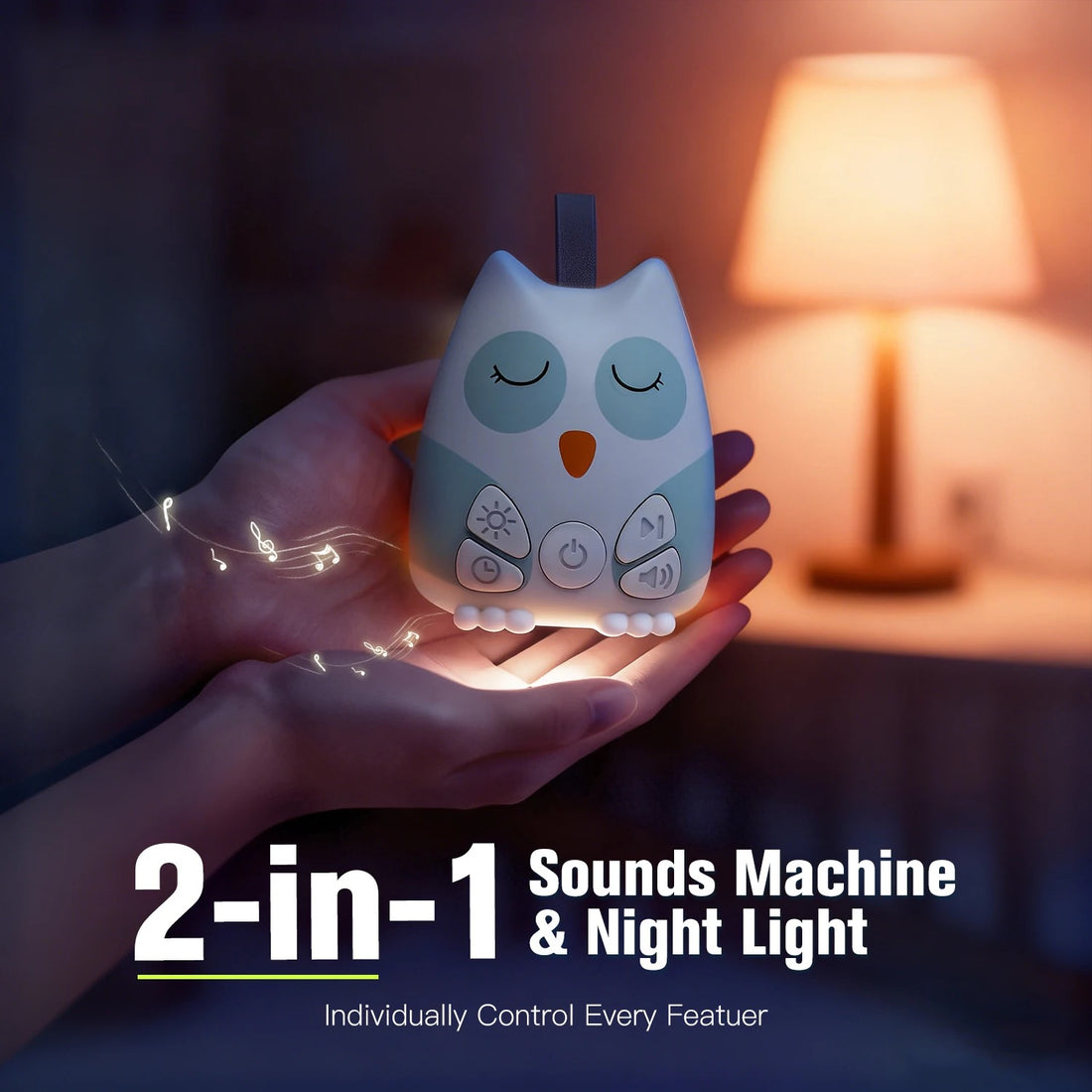 Nouna baby sleep soother owl