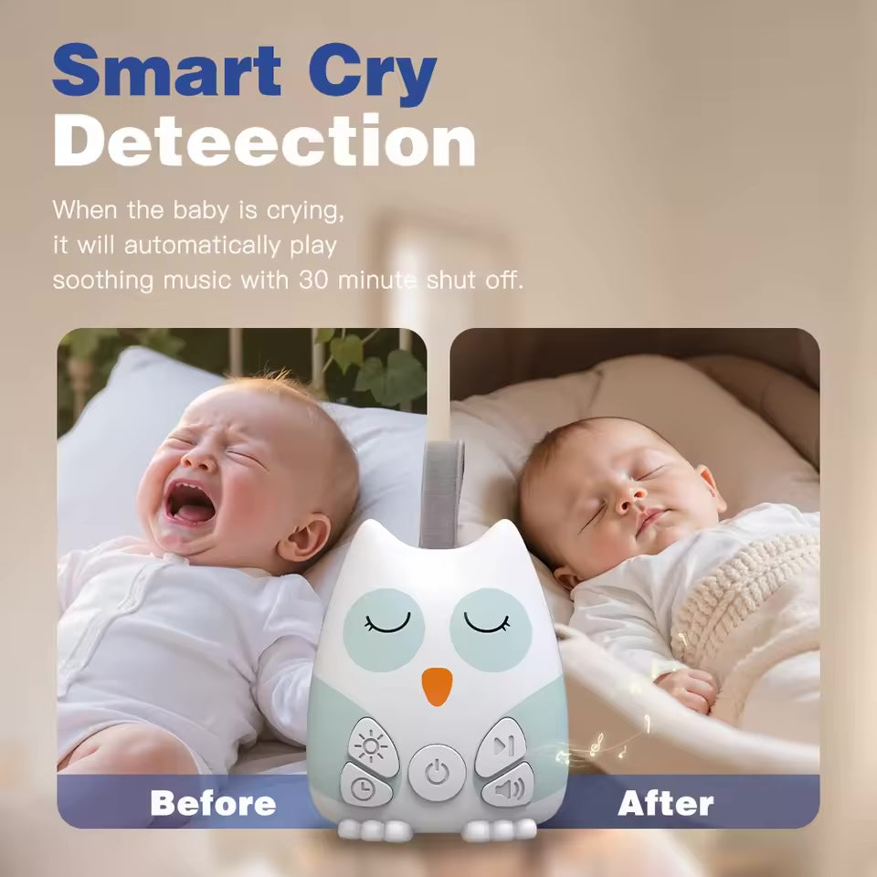 Nouna baby sleep soother owl